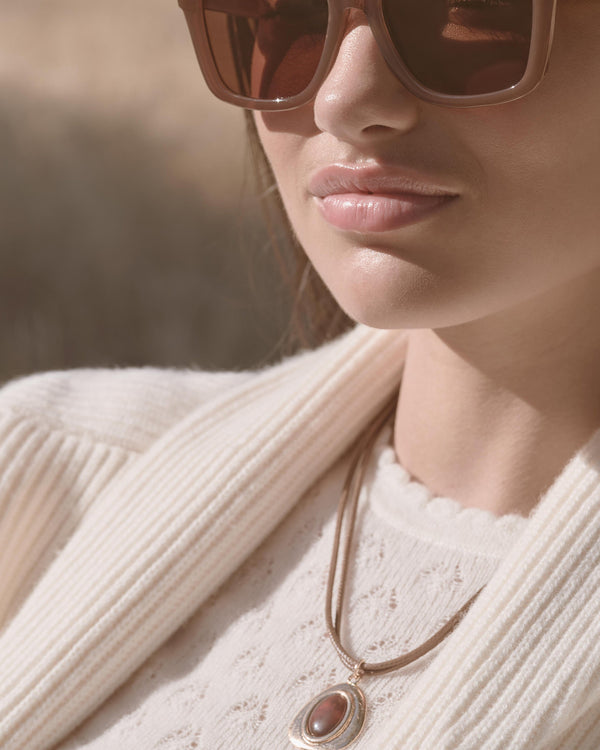 N.Peal Women's Lace Stitch Cashmere T-Shirt New Ivory White Sparkle