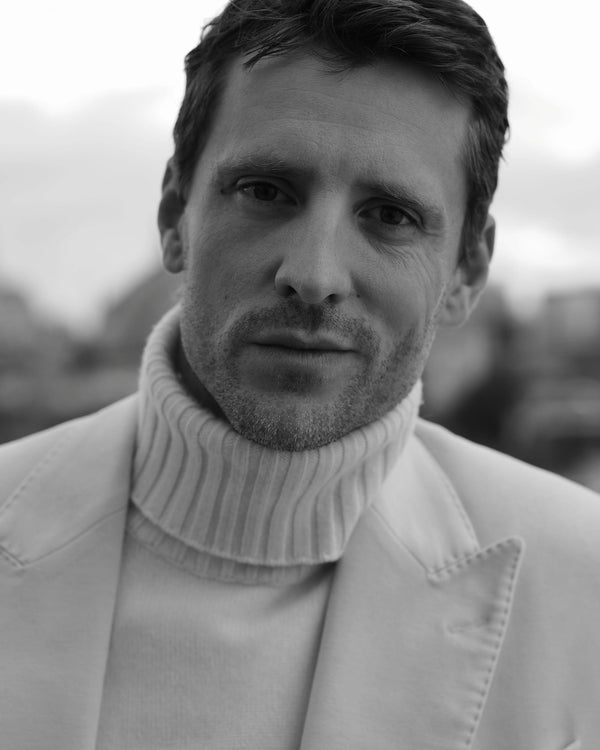 Men's Brompton Roll Neck Cashmere Jumper 8