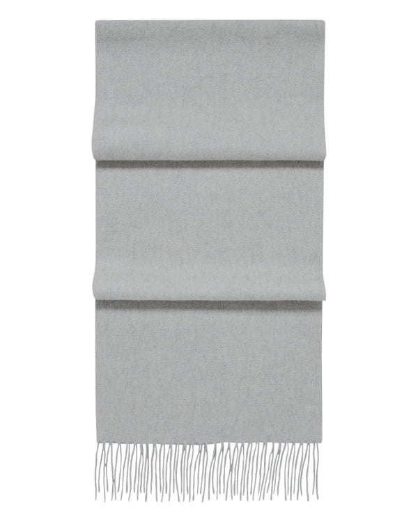 N.Peal Unisex Woven Cashmere Scarf Fumo Grey