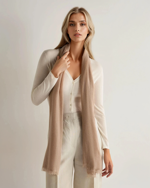 Women's Soft Open Weave Cashmere Shawl 2