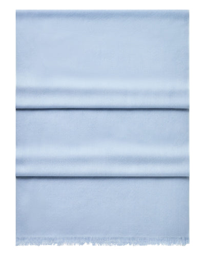 N.Peal Women's Pashmina Cashmere Stole Sea Mist Blue