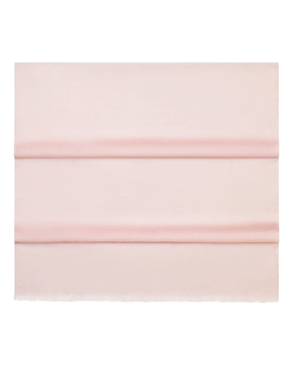 N.Peal Women's Pashmina Cashmere Shawl Powder Pink