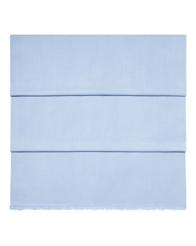 N.Peal Women's Pashmina Cashmere Shawl Sea Mist Blue