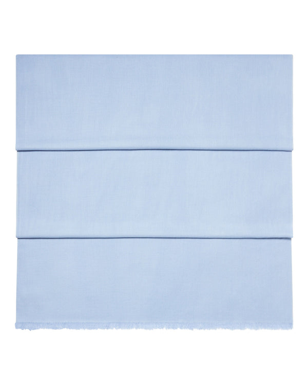 N.Peal Women's Pashmina Cashmere Shawl Sea Mist Blue