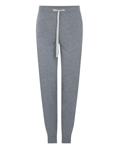 N.Peal Men's Ladbroke Cashmere Jogger Ash Grey