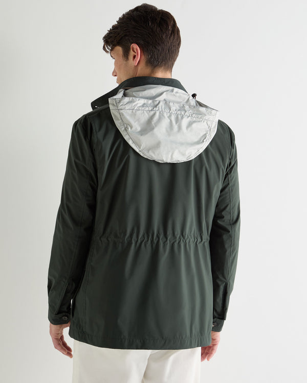 N.Peal Men's Hampton Weatherproof Jacket Dark Green