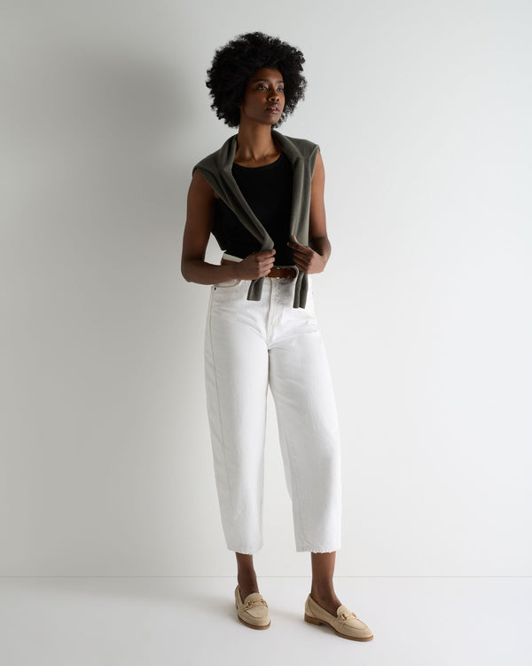 N.Peal Women's Ella Superfine Cashmere Shell Top Black