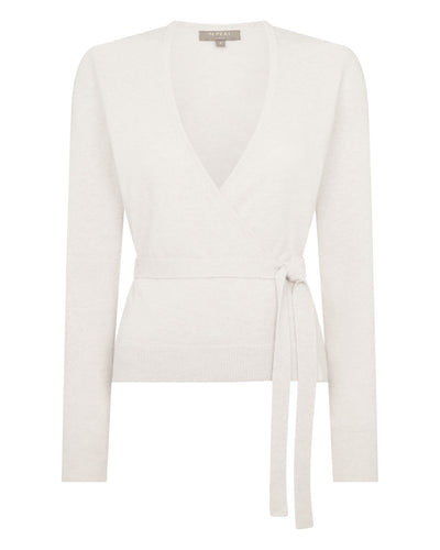 Women's Arabella Wrap Cardigan New Ivory White