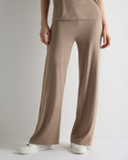Women's Roche Silk Blend Trousers Mink Brown