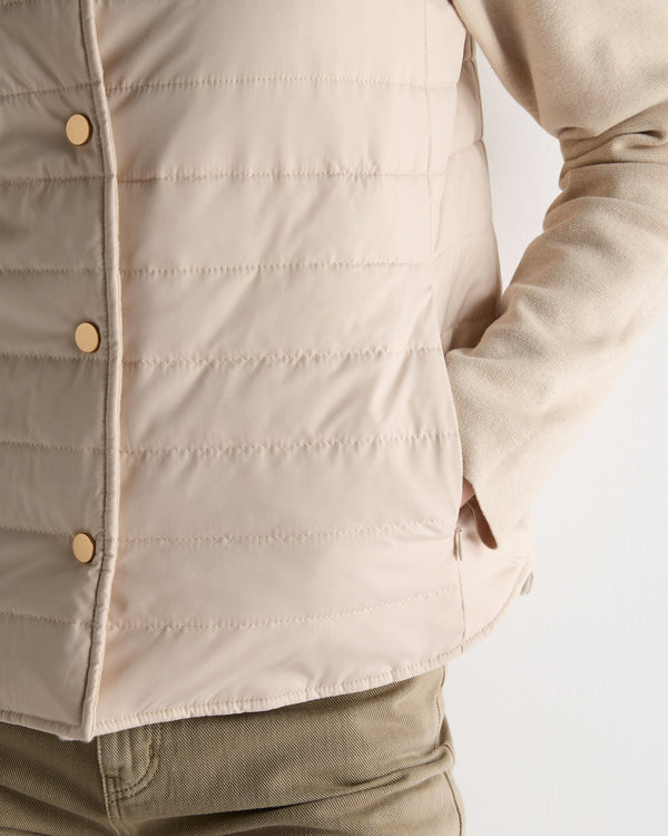 N.Peal Women's Ida Technical Jacket Sandstone Brown