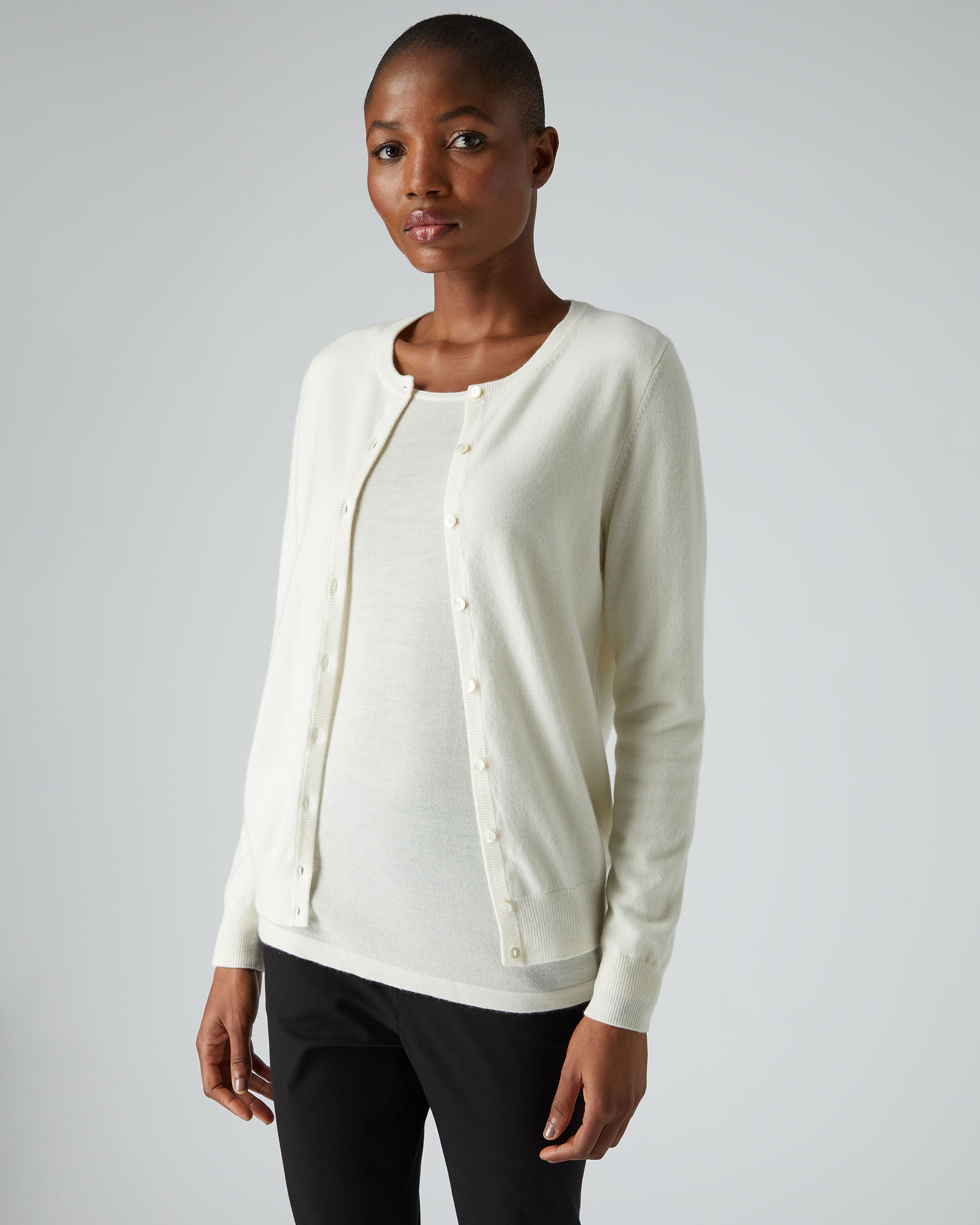 Ivory 2025 cardigan womens