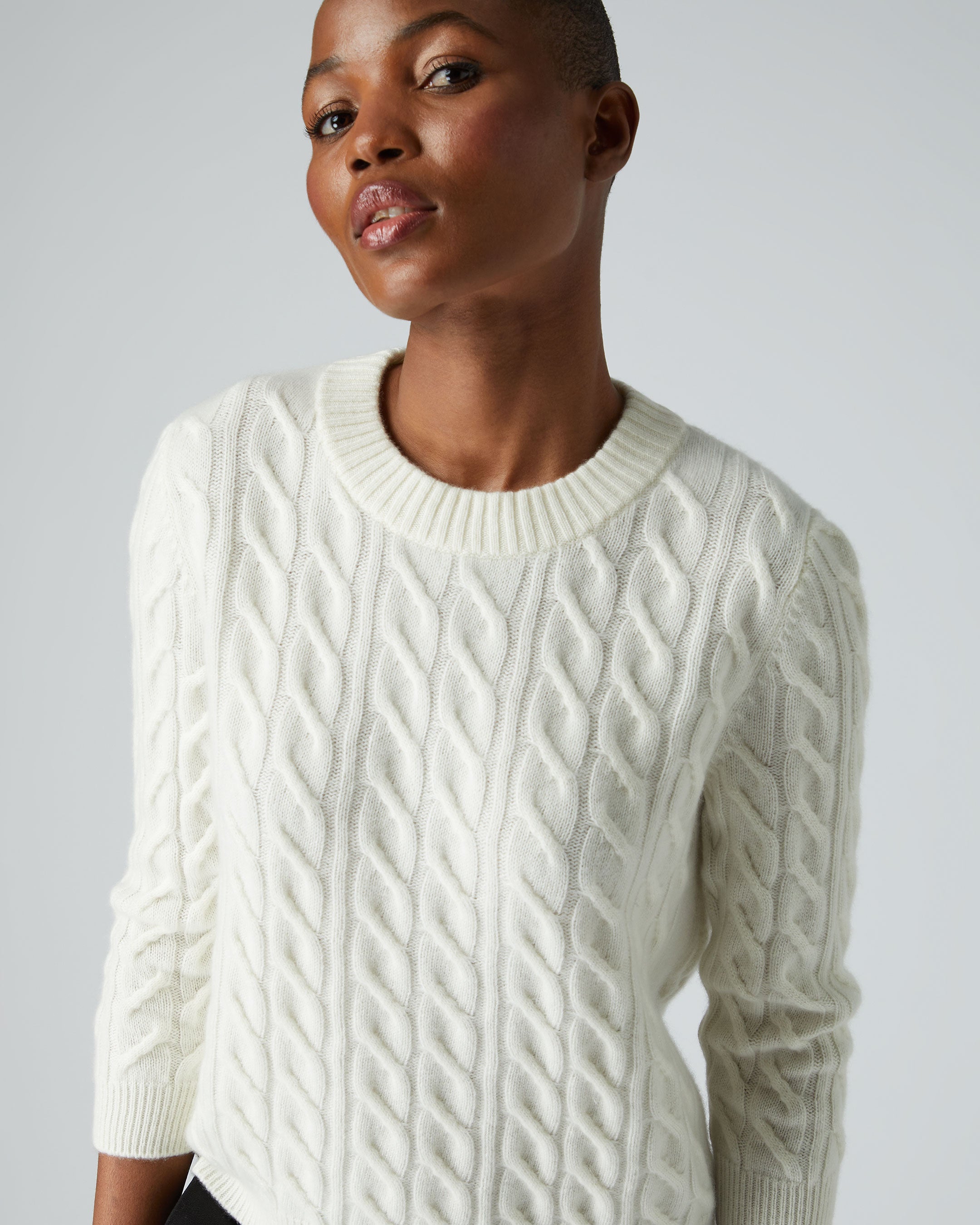 Cable 2025 cashmere sweater