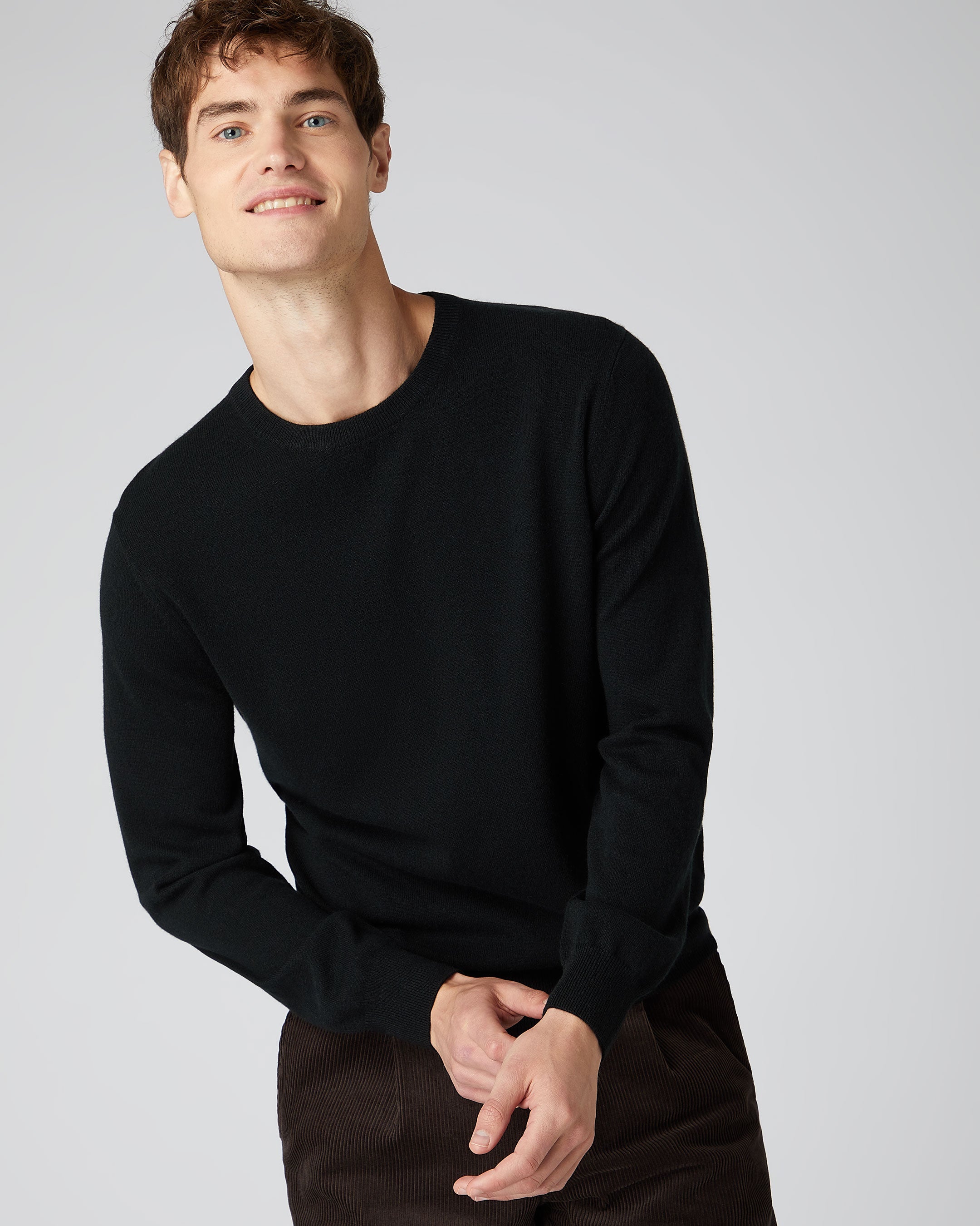 Cashmere sweatshirt outlet men's