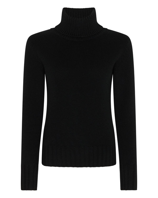 Women's Hazel Chunky Roll Neck Cashmere Jumper 7