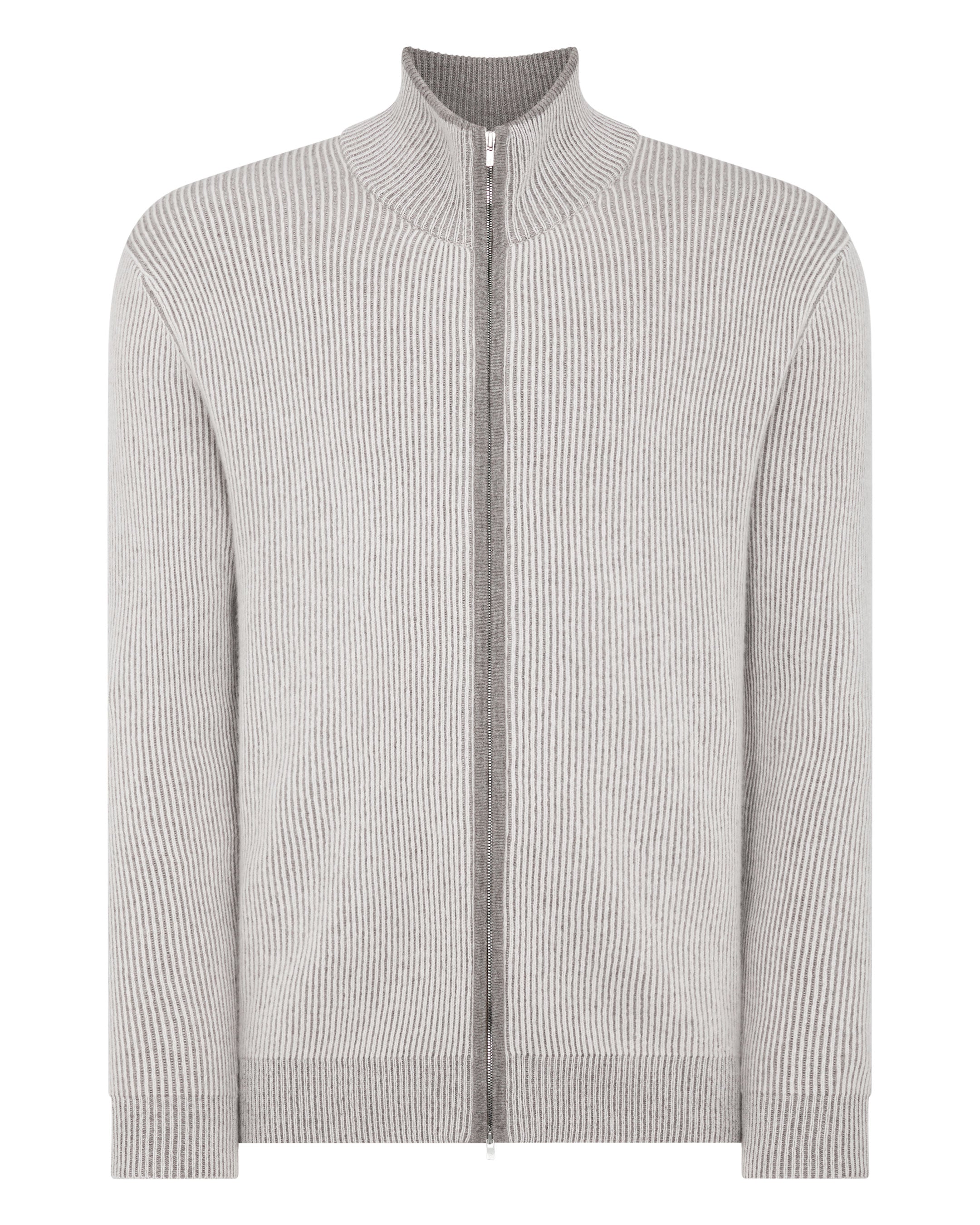 Mens zip outlet through cardigan