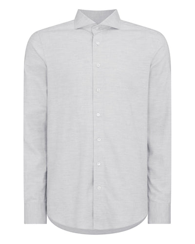Men's Cashmere Touch Shirt Grey