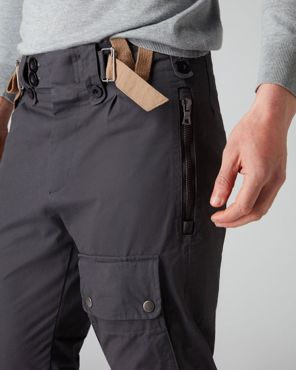 N.Peal 007 Combat Trousers Grey