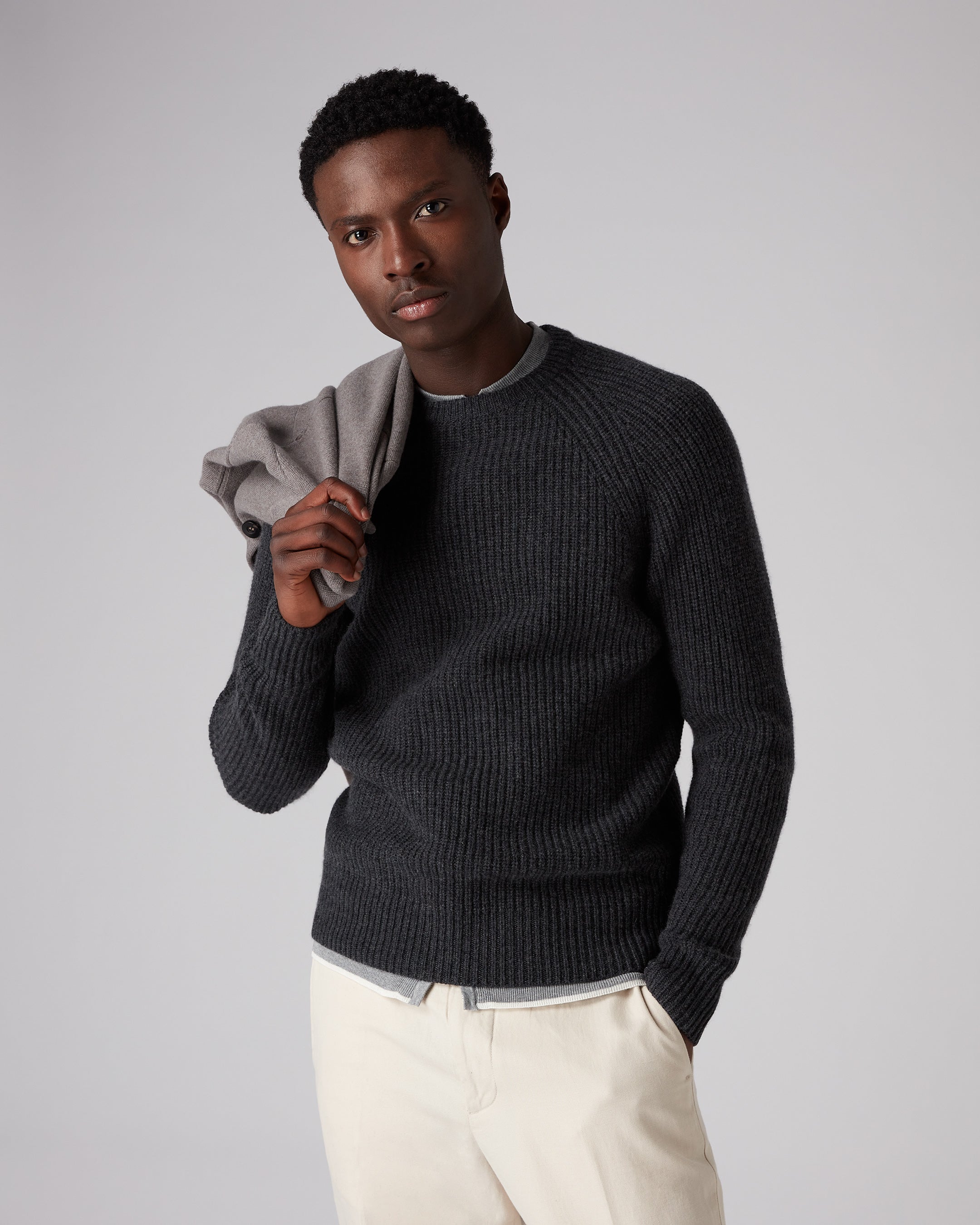 Fishermans shop rib jumper