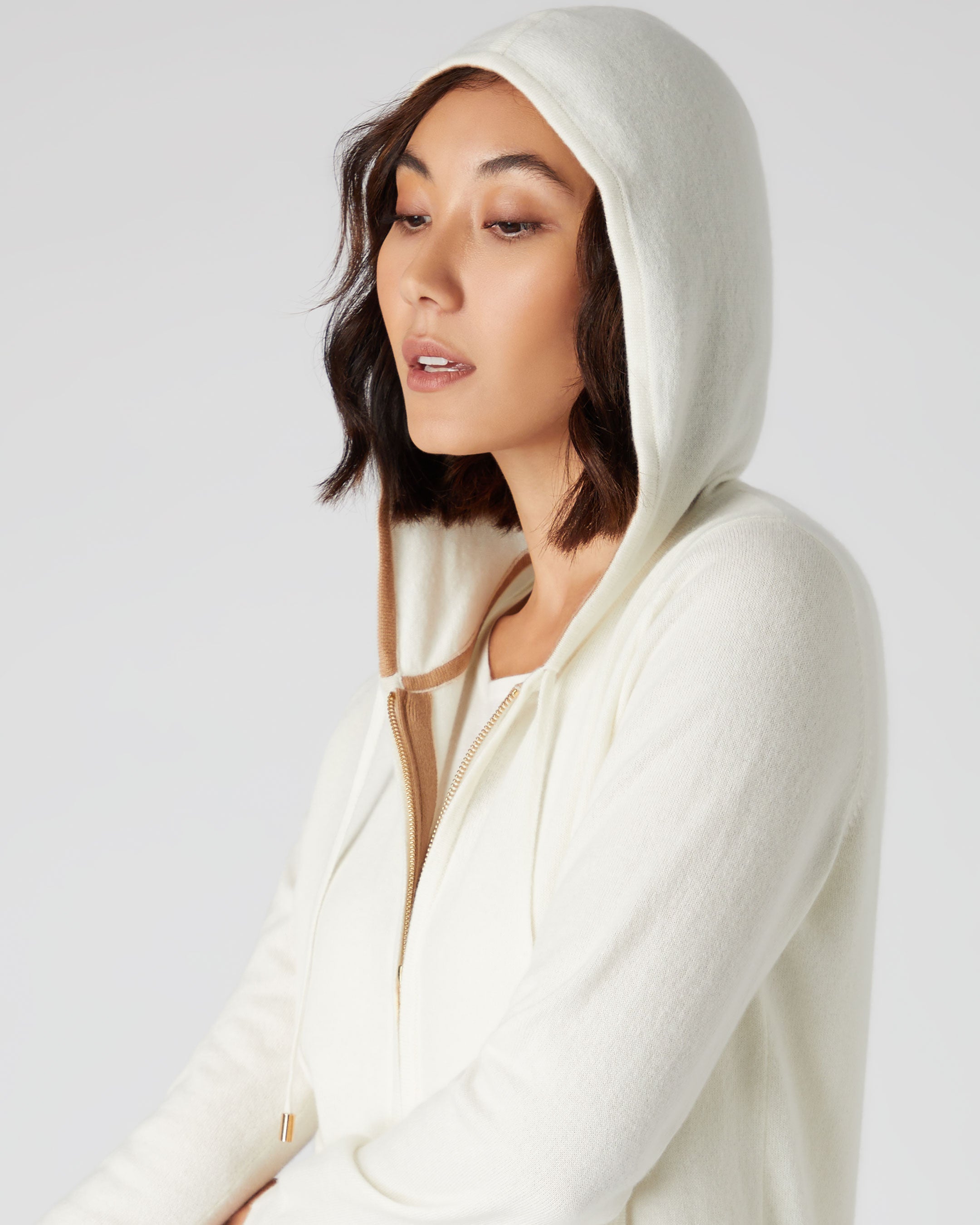 Cashmere cheap hoodie womens